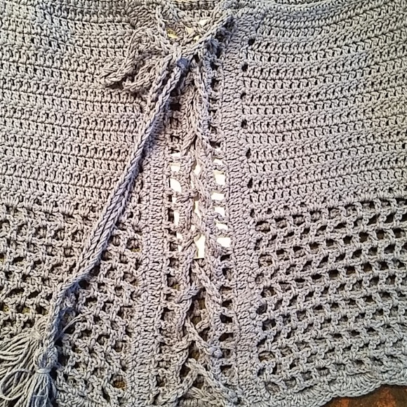 Knitted crop top - Picture 2 of 3